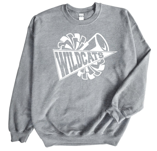 Lincolnton Wildcats Cheer - Crewneck Sweatshirt