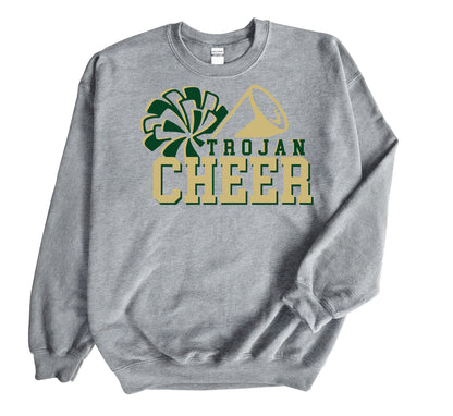 Trojan Cheer - Crewneck Sweatshirt