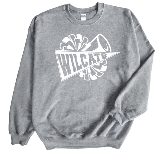 Lincolnton Wildcats Cheer - YOUTH Crewneck Sweatshirt