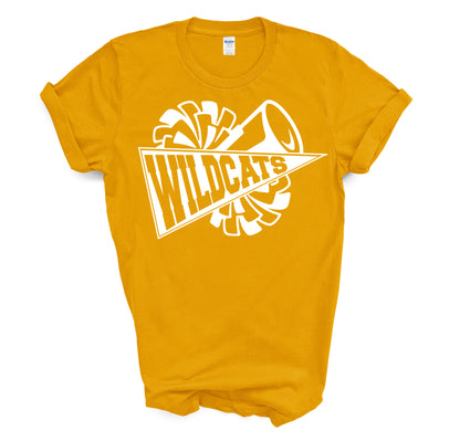 Lincolnton Wildcats Cheer - YOUTH Short Sleeve Tee