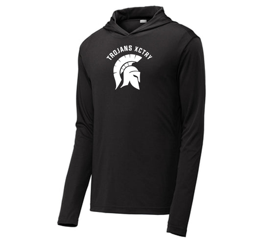 Bandys Cross Country Team - Performance Long Sleeve Hooded Tee