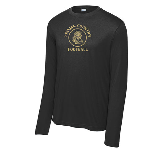 Trojan Country Circle - Performance Long Sleeve Tee