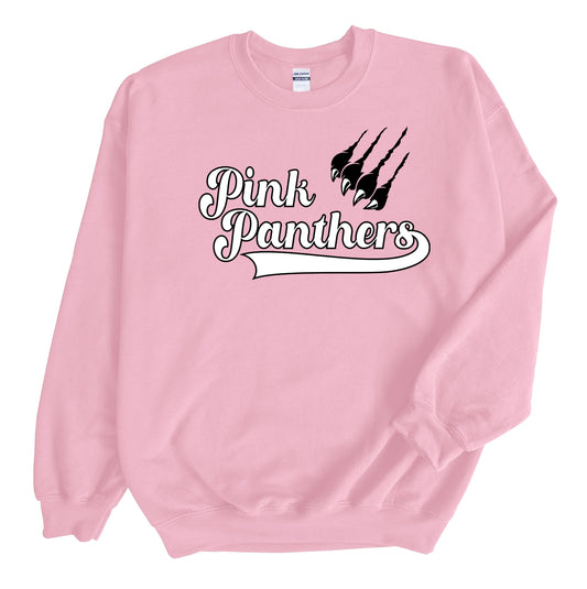 Pink Panther Claw - YOUTH Crewneck Sweatshirt