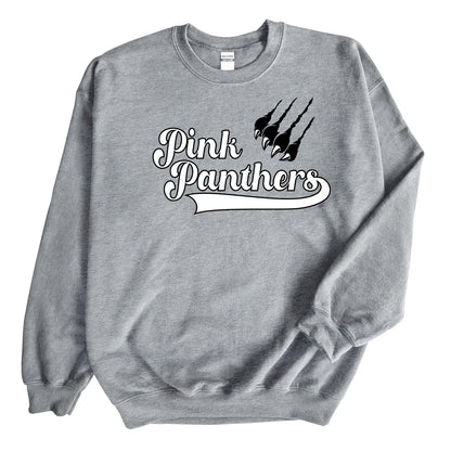 Pink Panther Claw - YOUTH Crewneck Sweatshirt