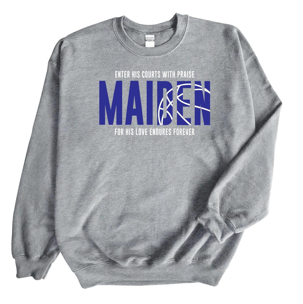 Maiden Basketball Courts - Crewneck Sweatshirt