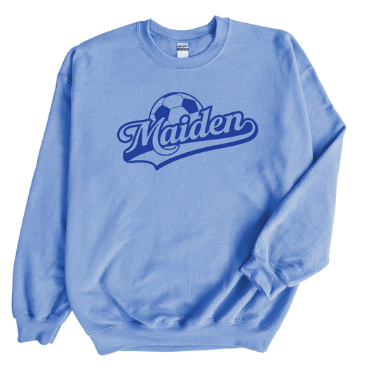 Maiden Soccer - YOUTH Crewneck Sweatshirt