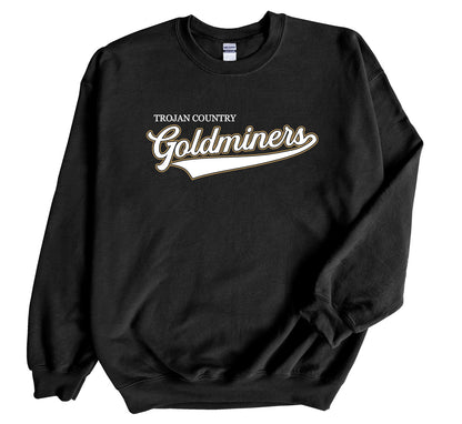 Goldminers Baseball - Crewneck Sweatshirt
