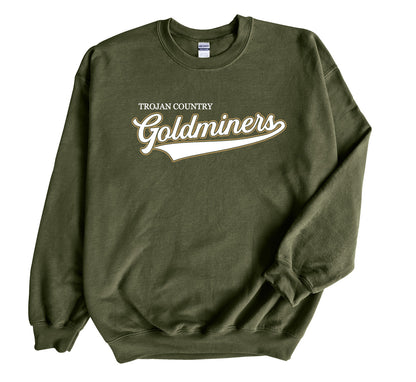 Goldminers Baseball - Crewneck Sweatshirt