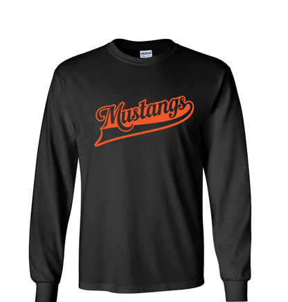 East Lincoln Mustangs O - Long Sleeve Tee