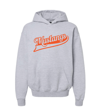 East Lincoln Mustangs O - Heavyweight Hoodie