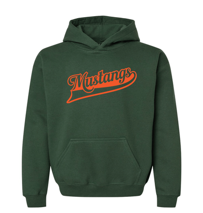 East Lincoln Mustangs O - Heavyweight Hoodie