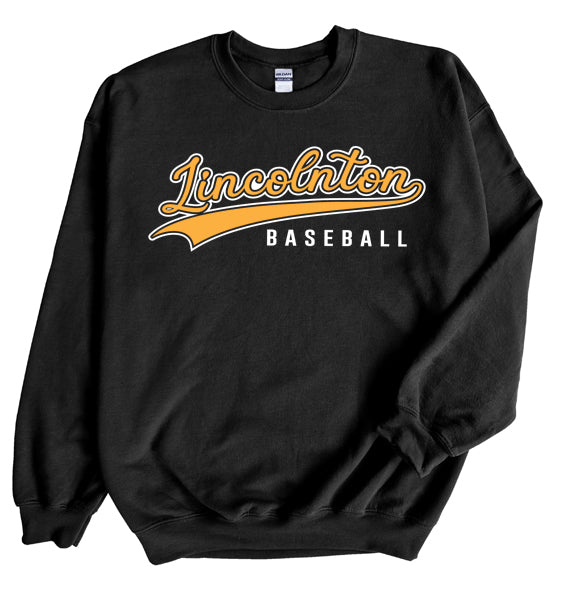 Lincolnton Baseball - Crewneck Sweatshirt
