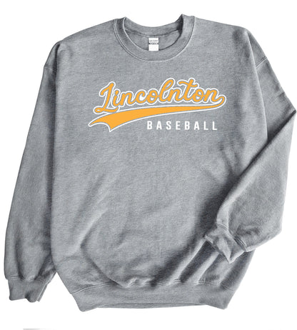 Lincolnton Baseball - Crewneck Sweatshirt