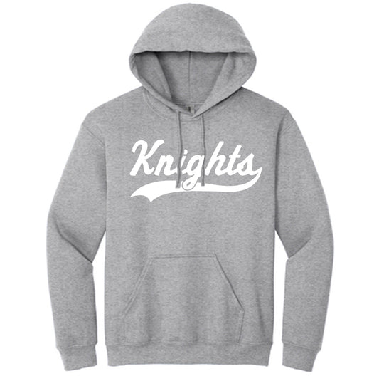 North Lincoln Cursive - YOUTH Heavyweight Hoodie