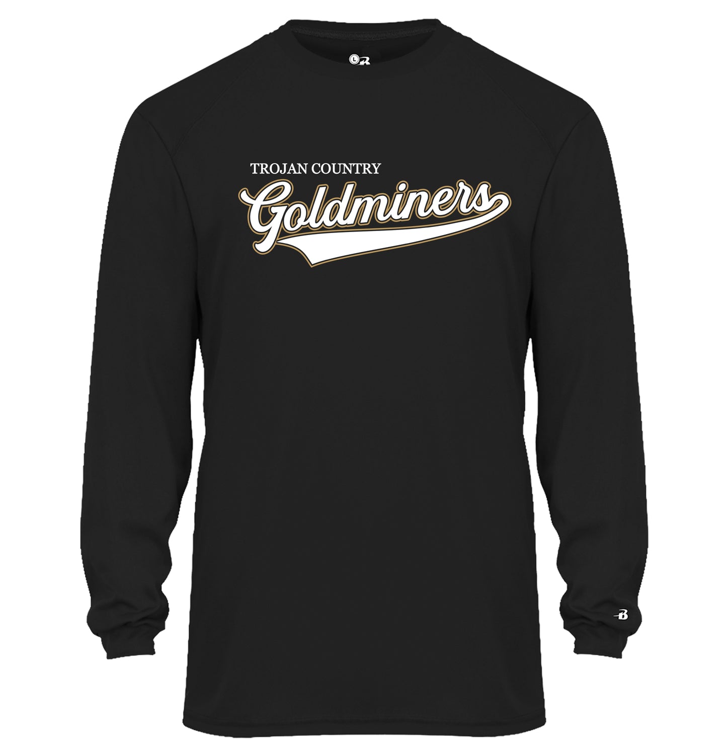 Goldminers Baseball  - Performance Long Sleeve Tee