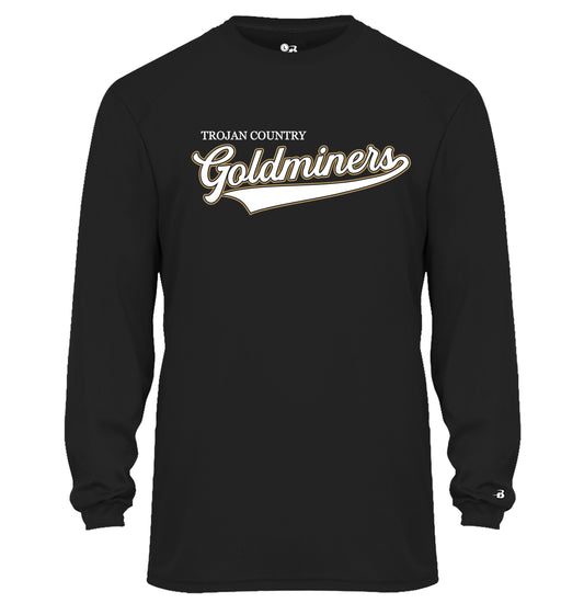 Goldminers Baseball  -  YOUTH Performance Long Sleeve Tee