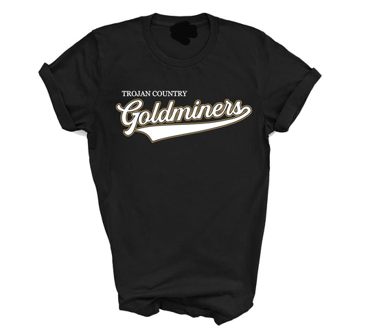 Goldminers Baseball - Short Sleeve Tee