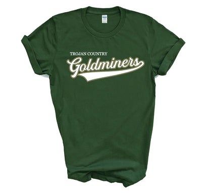 Goldminers Baseball - Short Sleeve Tee