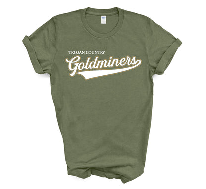 Goldminers Baseball - Short Sleeve Tee