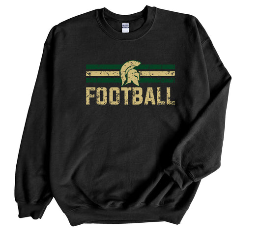 Bandys Trojan Football - YOUTH Crewneck Sweatshirt