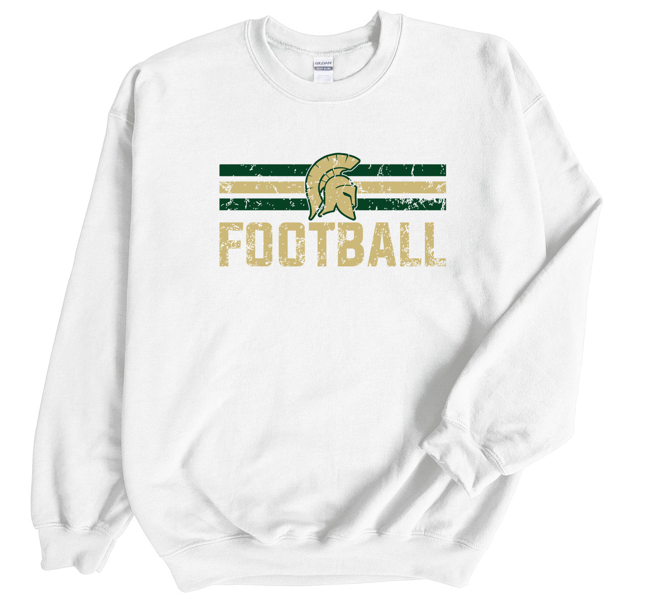 Bandys Trojan Football - YOUTH Crewneck Sweatshirt