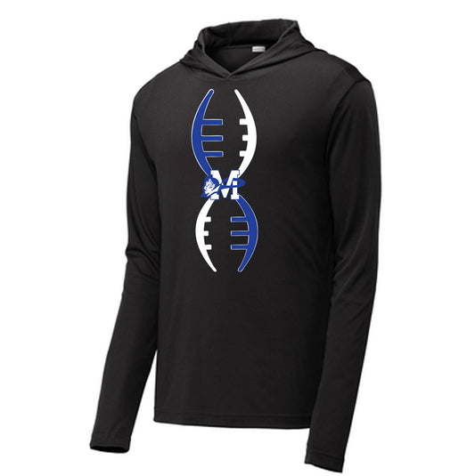 Maiden DNA - Performance Long Sleeve Hooded Tee