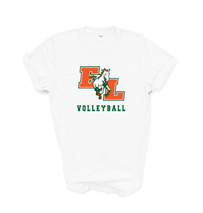 East Lincoln Volleyball - Short Sleeve Tee