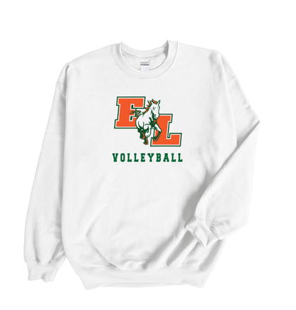 East Lincoln Volleyball - Crewneck Sweatshirt