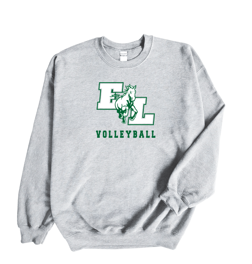 East Lincoln Volleyball G - Crewneck Sweatshirt