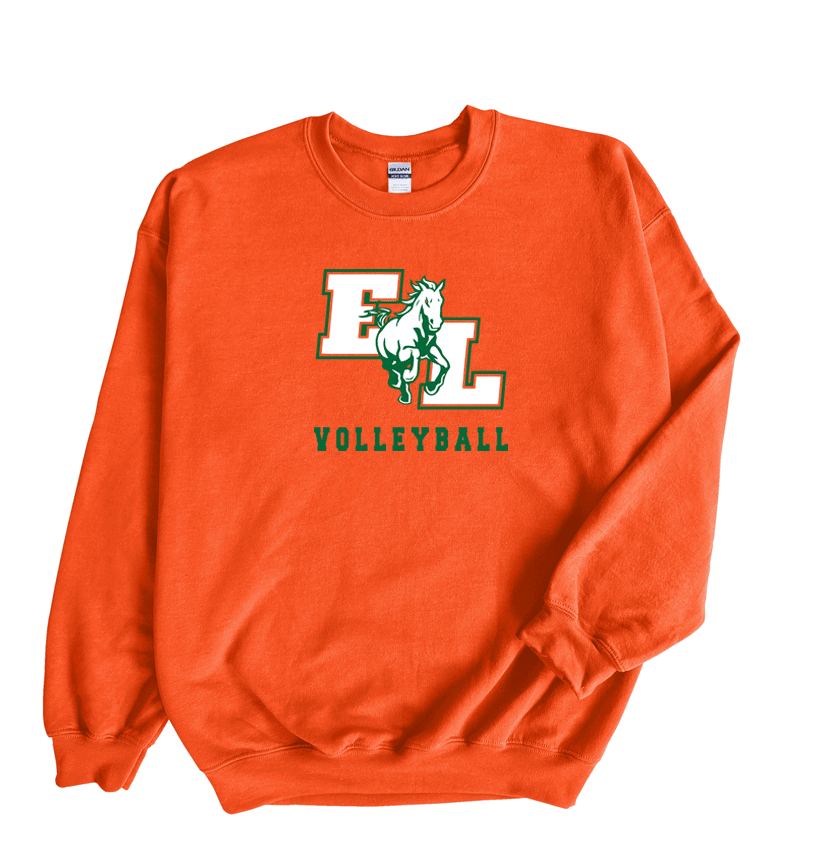 East Lincoln Volleyball G - Crewneck Sweatshirt