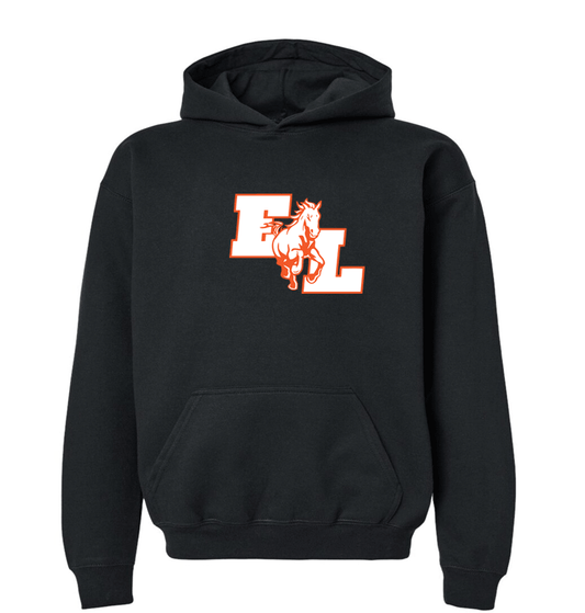 EL Logo O - YOUTH Heavyweight Hoodie