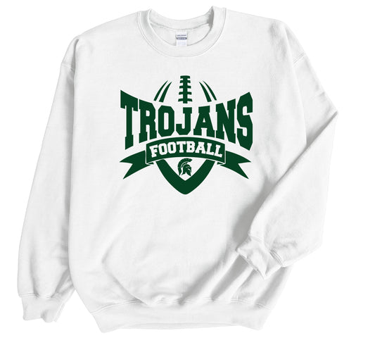 Trojan Football - Crewneck Sweatshirt