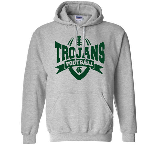 Trojan Football - Heavyweight Hoodie