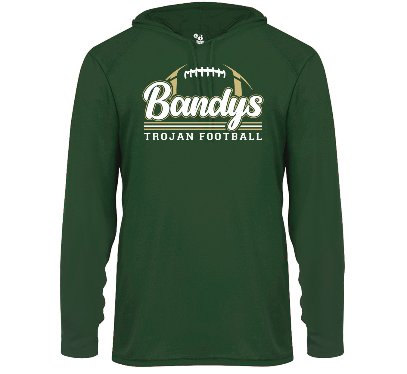 Bandys Football - Performance Long Sleeve Hooded Tee