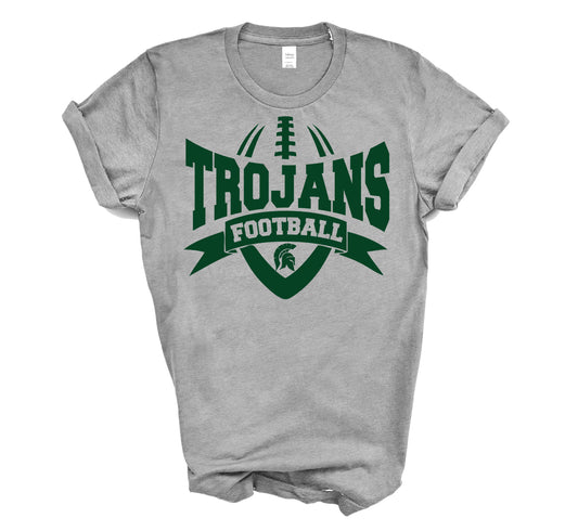 Trojan Football - Short Sleeve Tee