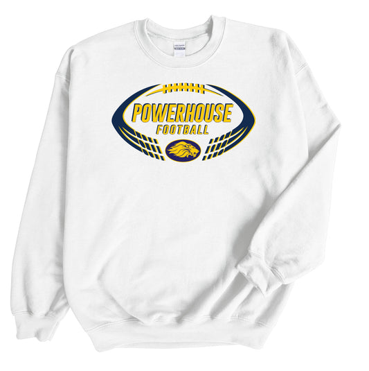 Powerhouse Football - YOUTH Crewneck Sweatshirt