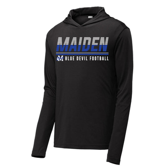 Maiden Gradient - Performance Long Sleeve Hooded Tee