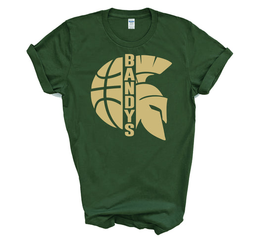 Bandys Half Basketball -  YOUTH Short Sleeve Tee