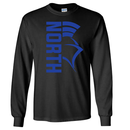 North Lincoln Vertical - Long Sleeve Tee