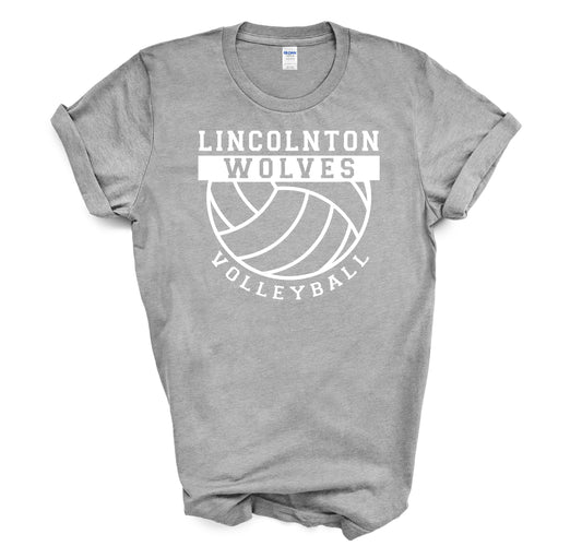 Lincolnton Volleyball - PERSONALIZED YOUTH Short Sleeve Tee