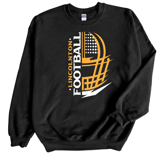 Lincolnton Football - YOUTH Crewneck Sweatshirt
