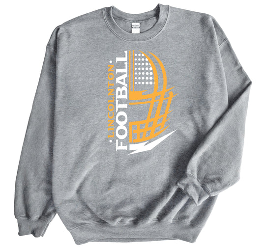 Lincolnton Football - Crewneck Sweatshirt