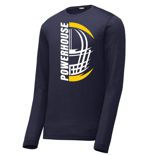 Powerhouse Helmet - Performance Long Sleeve Tee