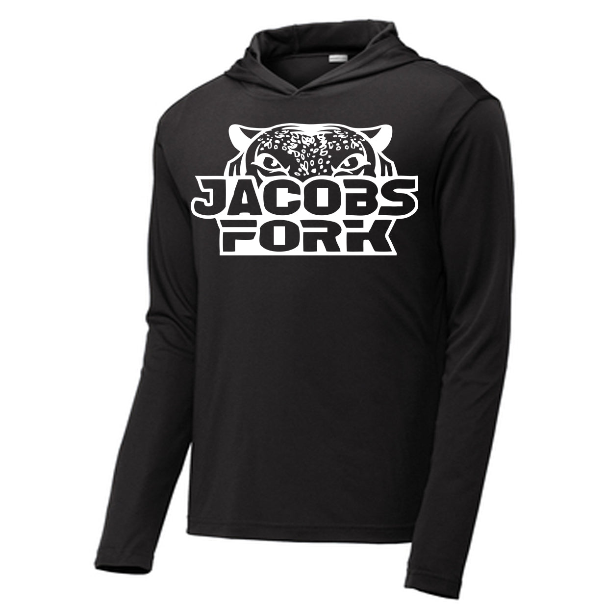Jacobs Fork Jaguars - Performance Long Sleeve Hooded Tee