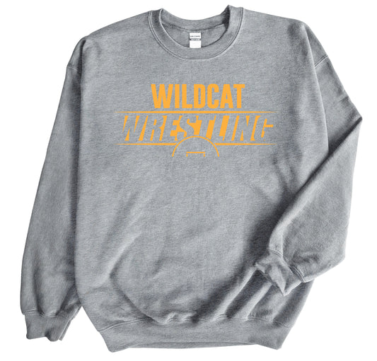 Lincolnton Middle Wrestling - YOUTH Crewneck Sweatshirt
