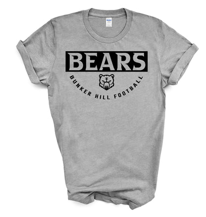 Bunker Hill Football - Short Sleeve Tee
