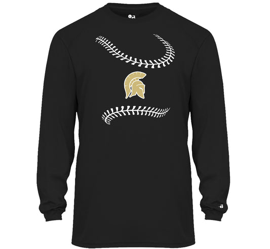 Trojan Laces  - Performance Long Sleeve Tee
