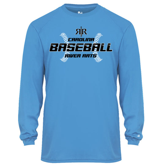 Carolina River Rats Laces - Performance Long Sleeve Tee