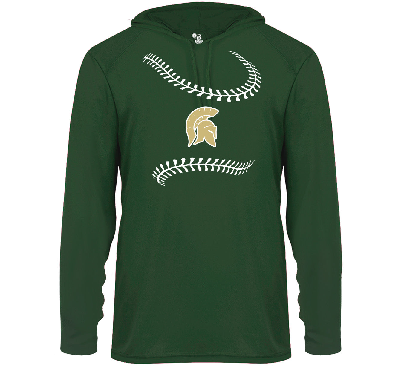 Trojan Laces  - Performance Hooded Long Sleeve Tee