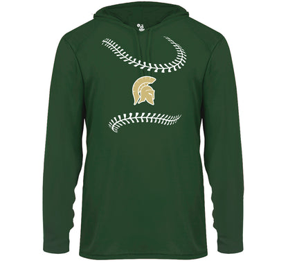 Trojan Laces  - Performance Hooded Long Sleeve Tee